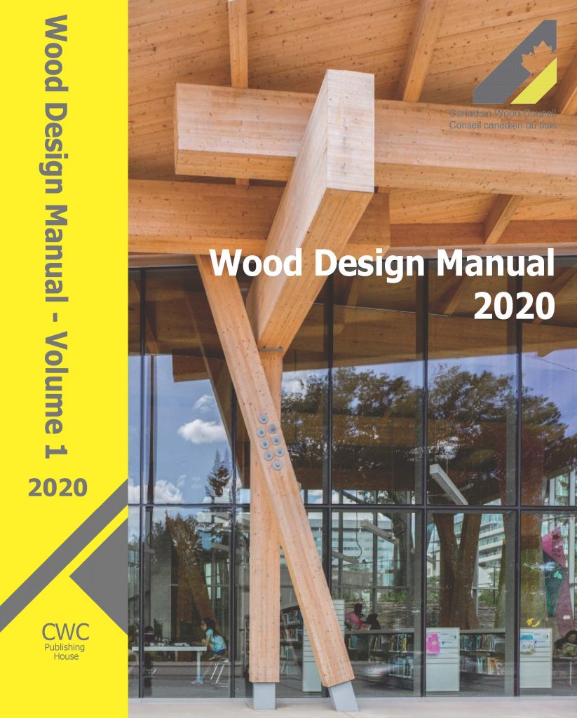 Wood Design Manual 2020 Canadian Wood Council Webstore   WDM2020 Cover 823x1024 